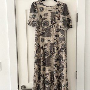 Zara Limited Edition Sequin Maxi Dress